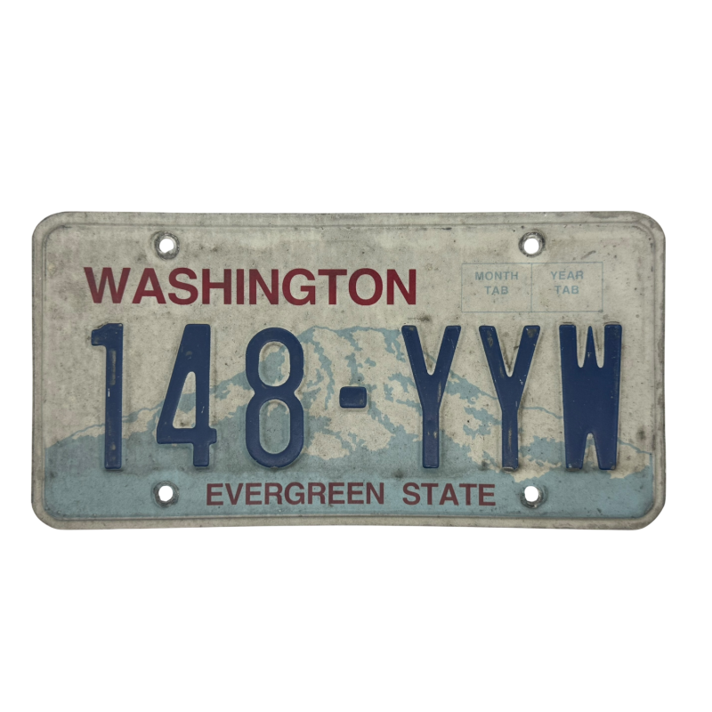 Placă de înmatriculare Washington