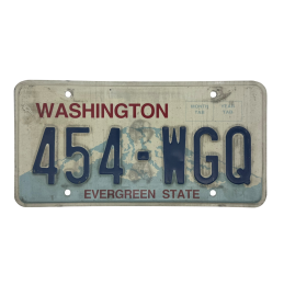 Placă de înmatriculare Washington