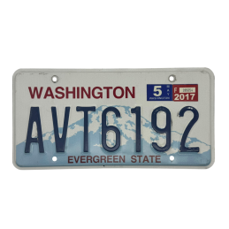 Placă de înmatriculare Washington