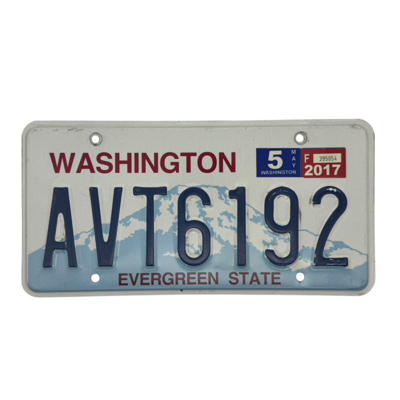 Placă de înmatriculare Washington