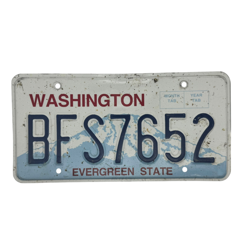 Placă de înmatriculare Washington