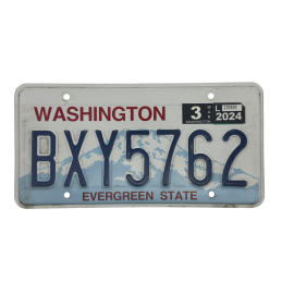 Placă de înmatriculare Washington