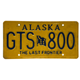 Placă de înmatriculare din Alaska