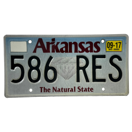 Placă de înmatriculare din Arkansas