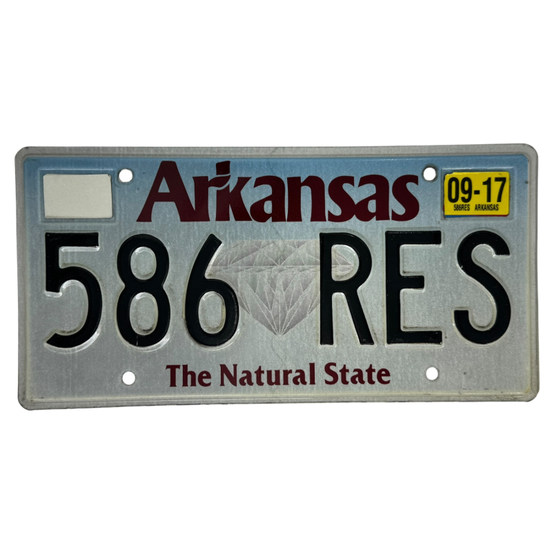 Placă de înmatriculare din Arkansas Placă de înmatriculare din Arkansas