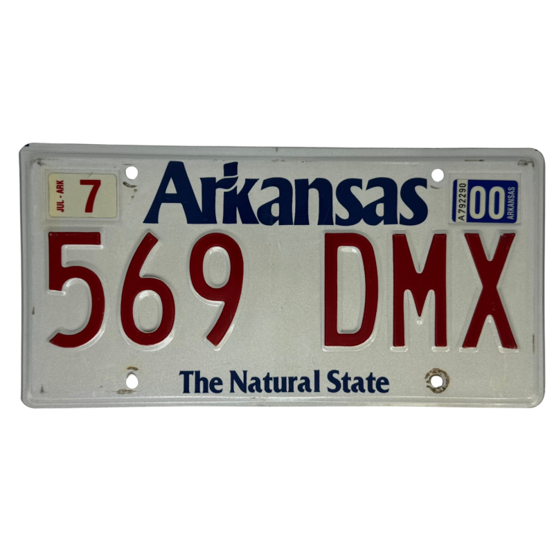 Placă de înmatriculare din Arkansas