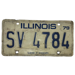 Placă de înmatriculare din Illinois