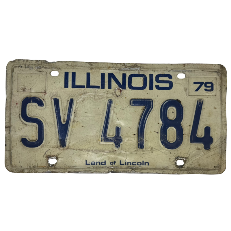 Placă de înmatriculare din Illinois