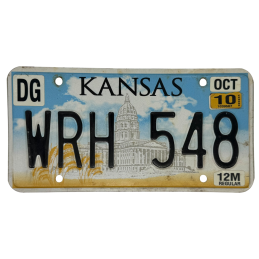 Placa de înmatriculare Kansas