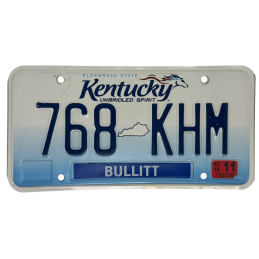Placă de înmatriculare din Kentucky