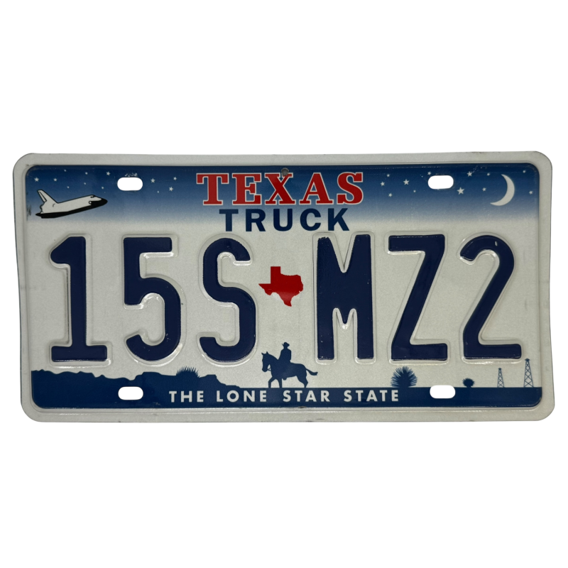 Placă de înmatriculare Texas