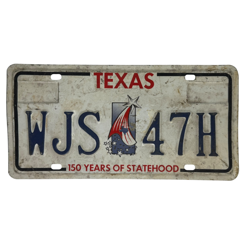 Placă de înmatriculare Texas