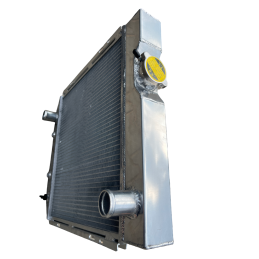 Radiator apă, 6-cilindri, aluminiu 64-66