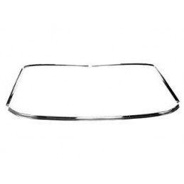 Ornament cromat pentru parbriz 64-68