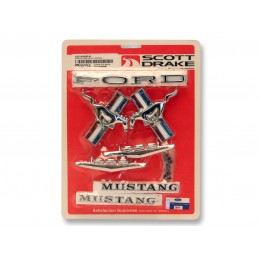 Set embleme V8 65-66