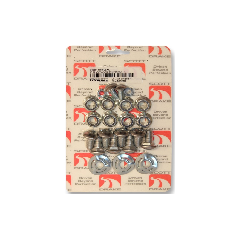 Set de șuruburi pentru fixarea ambelor bare de protecție/ 28 articole Deluxe 64-70 Set de șuruburi pentru fixarea ambelor bare de protecție/ 28 articole Deluxe 64-70