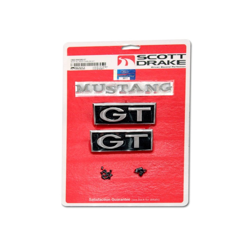 Set Embleme GT 68 Set Embleme GT 68
