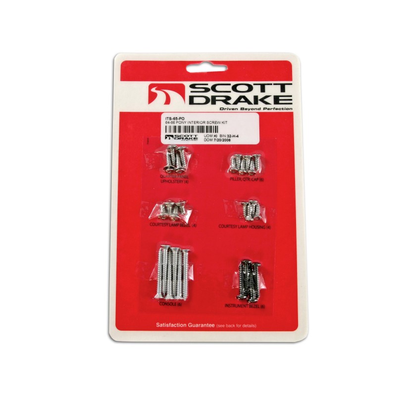 Set de șuruburi pentru interior Pony 64-66 Set de șuruburi pentru interior Pony 64-66