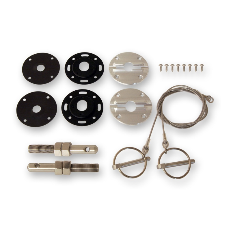 Șuruburi pentru capotă/ capotă, oțel inoxidabil, aluminiu - 64-73 Șuruburi pentru capotă/ capotă, oțel inoxidabil, aluminiu - 64-73