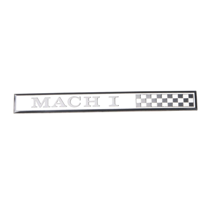 Emblemă "Mach 1" pentru bordul din partea pasagerului, numai inserție 69-70 Emblemă "Mach 1" pentru bordul din partea pasagerului, numai inserție 69-70