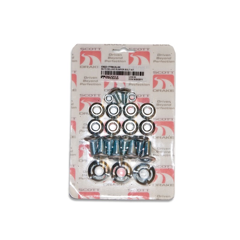Șuruburi pentru bara de protecție, set Deluxe 69-73 Șuruburi pentru bara de protecție, set Deluxe 69-73