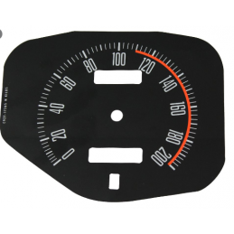 Autocolant vitezometru Mach/ Deluxe în km/ h 69