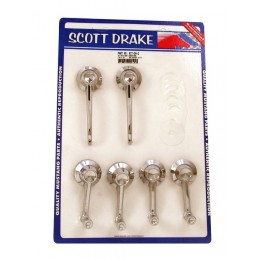 Set mâner și manivelă geam pentru Coupe, Cabrio 64-65
