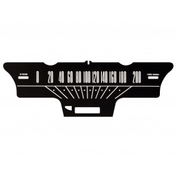Abțibild indicator vitezometru - km/ h, 64-65