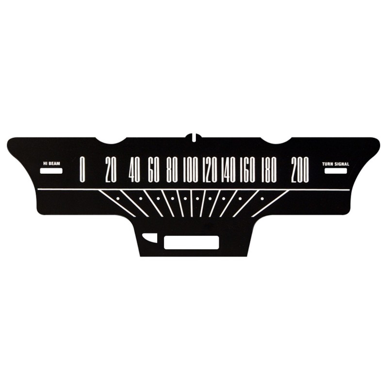 Abțibild indicator vitezometru - km/ h, 64-65 Abțibild indicator vitezometru - km/ h, 64-65