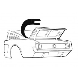 Garnitura portbagaj, Fastback 64-66