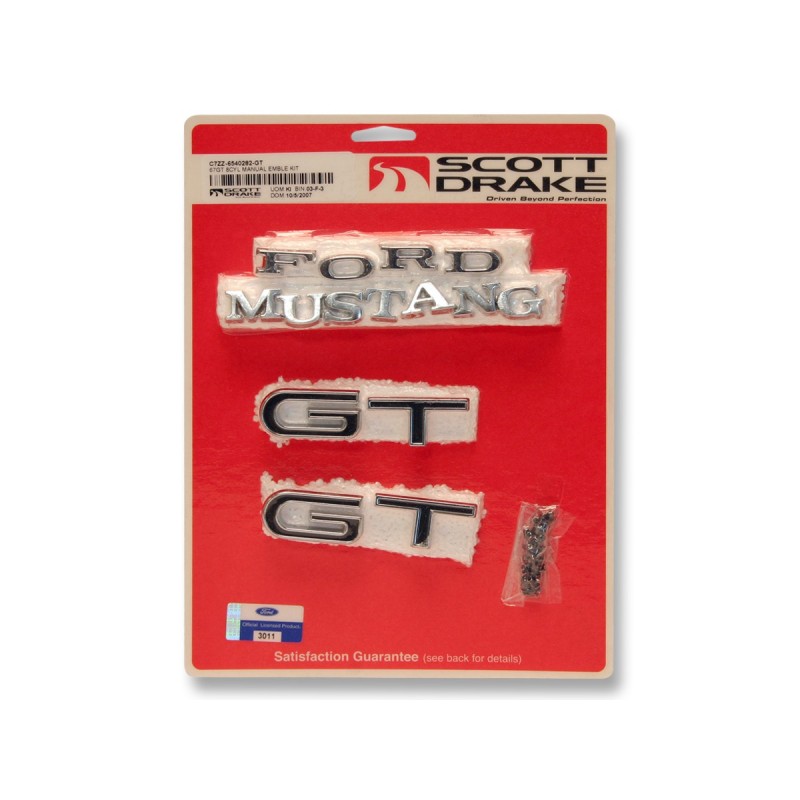 Set embleme GT pentru întreaga mașină, manual 67 Set embleme GT pentru întreaga mașină, manual 67