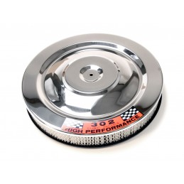 Filtru de aer cromat cu autocolant 302, 64-73