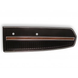 Fețe de ușă Deluxe, negru 68