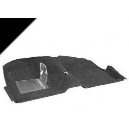 Covor de podea Fastback, negru 69-70