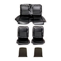 Set complet tapițerie - comfortweave negru, Fastback 67