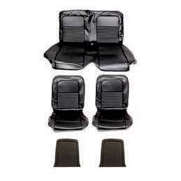 Set complet tapițerie neagră, Coupe 67