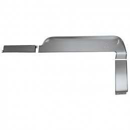 Materiale plastice de lux pentru cockpit, aluminiu/ 3 bucăți 67