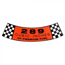 4V Filtru de aer autocolant 289, 65-66