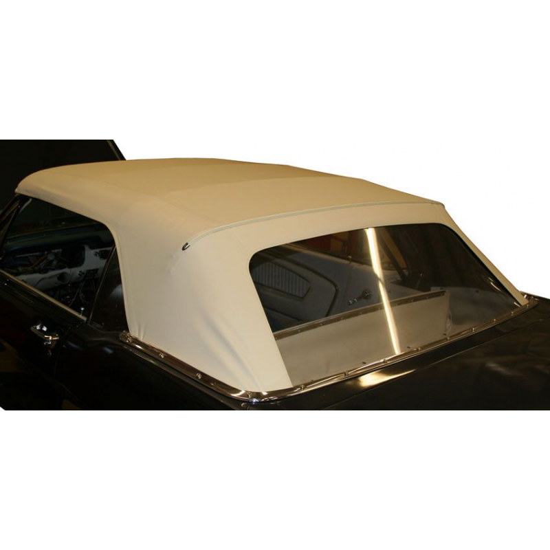 Acoperiș cabrio cu sticlă, alb, 64-66 Acoperiș cabrio cu sticlă, alb, 64-66