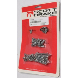 Set de șuruburi pentru ornamente interioare, Fastback 64-66