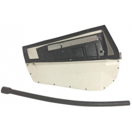 Partea interioară a grilei de ventilație spate, Fastback 67-68