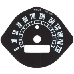 Vitezometru - Sticker indicator, 230 CP 66