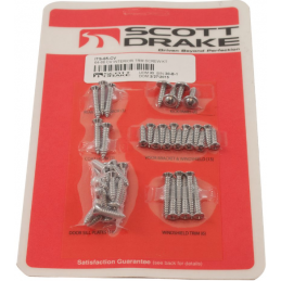 Set de șuruburi pentru ornamente interioare, Cabrio 64-66