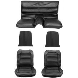 Set complet tapițerie - negru, standard, Fastback 65