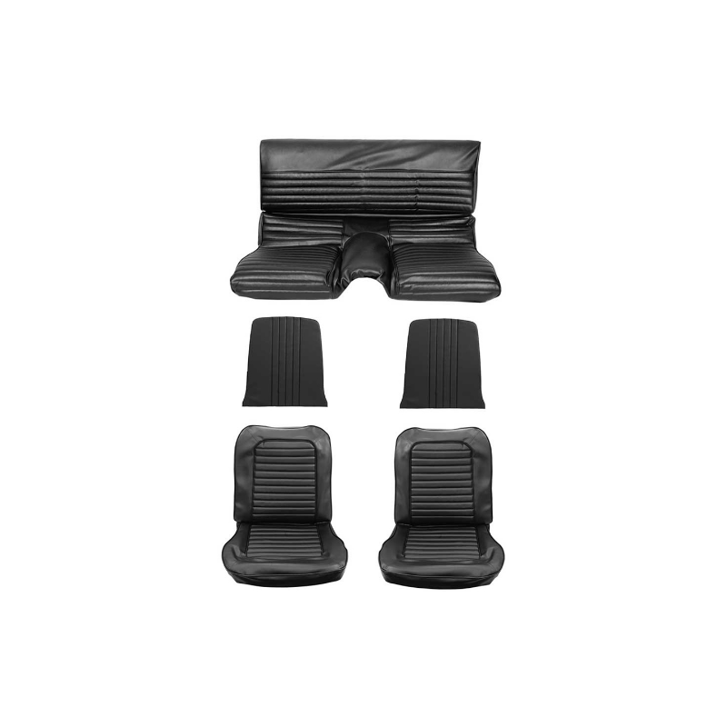 Set complet tapițerie - negru, standard, Fastback 65 Set complet tapițerie - negru, standard, Fastback 65