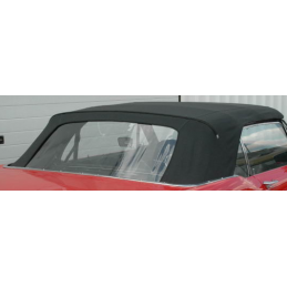 Acoperiș negru complet cu sticlă, Cabrio 64-66