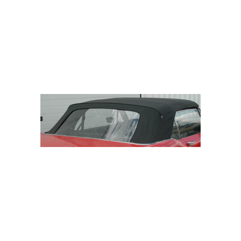Acoperiș negru complet cu sticlă, Cabrio 64-66 Acoperiș negru complet cu sticlă, Cabrio 64-66